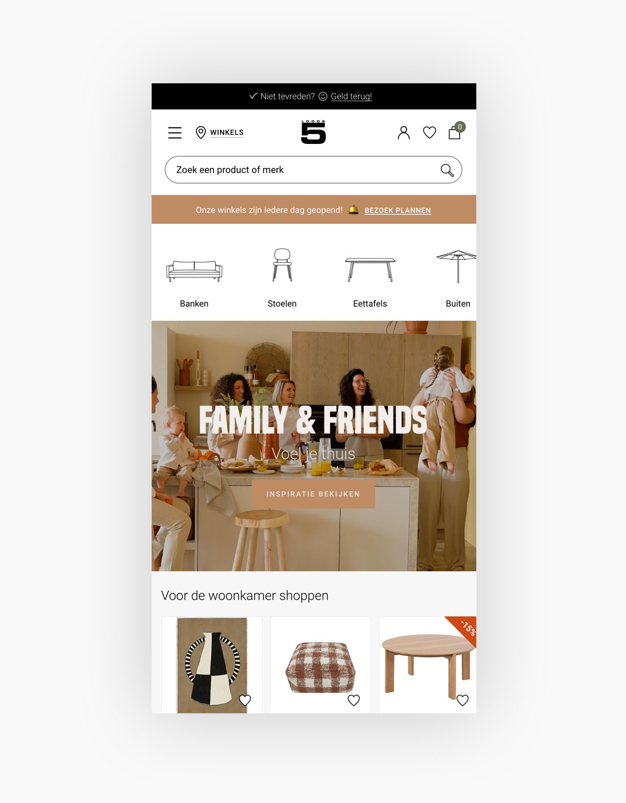Homepage Loods5.nl