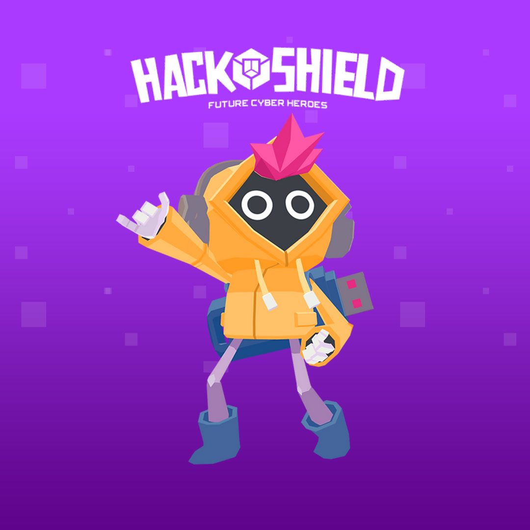 Project Hackshield, website in React, Next en Three.js
